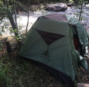 Guided Kayak Trip Camping